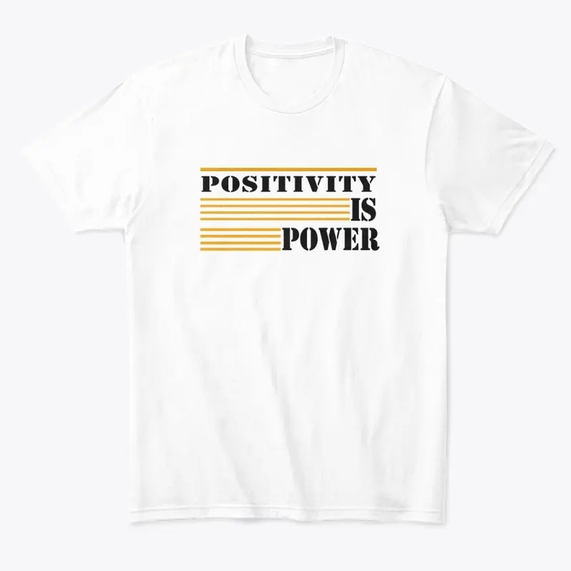 positivity is power typography