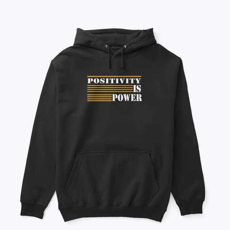 positivity is power typography 