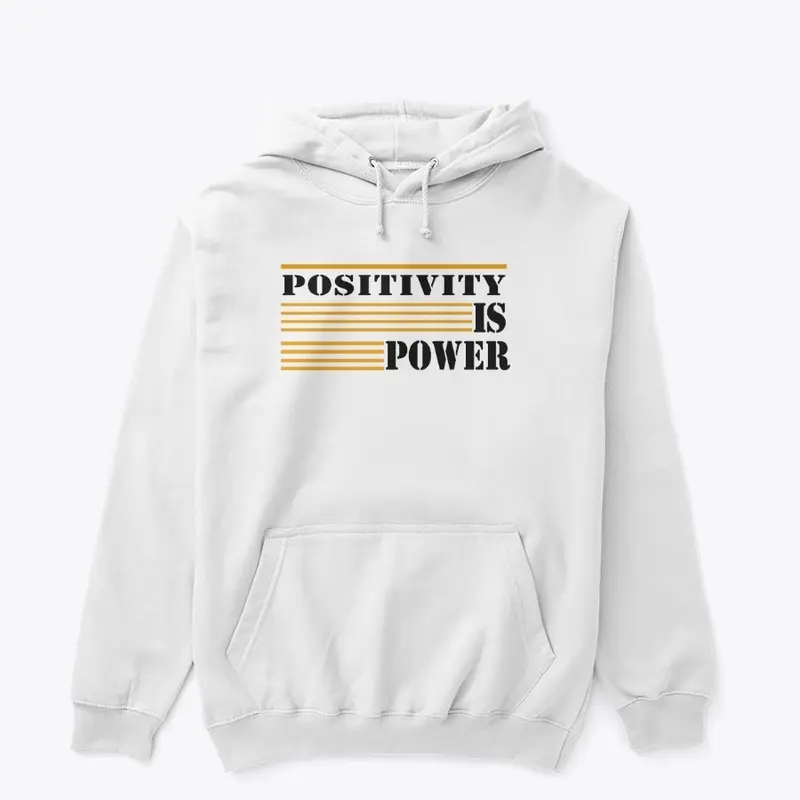 positivity is power typography